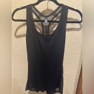 Victoria’s Secret Sport Black mesh tank top